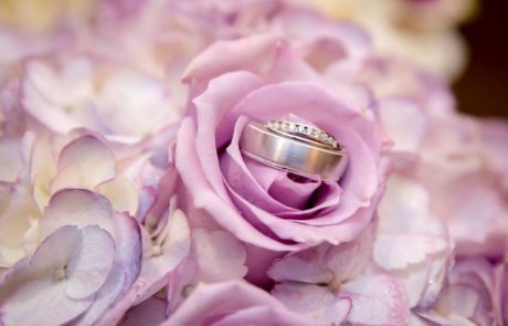 rings and flowers